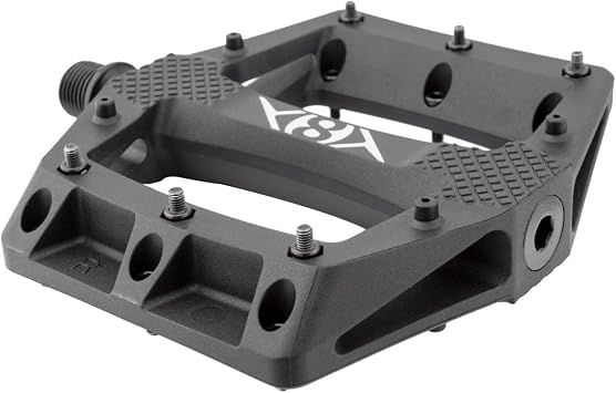 Origin8 Strapd Platform Pedal 9/16" Chromoly Axle Concave Composite Body