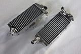 BIVEPEFB For 1985 1986 Kawasaki KX500 Aluminum Radiator Cooling