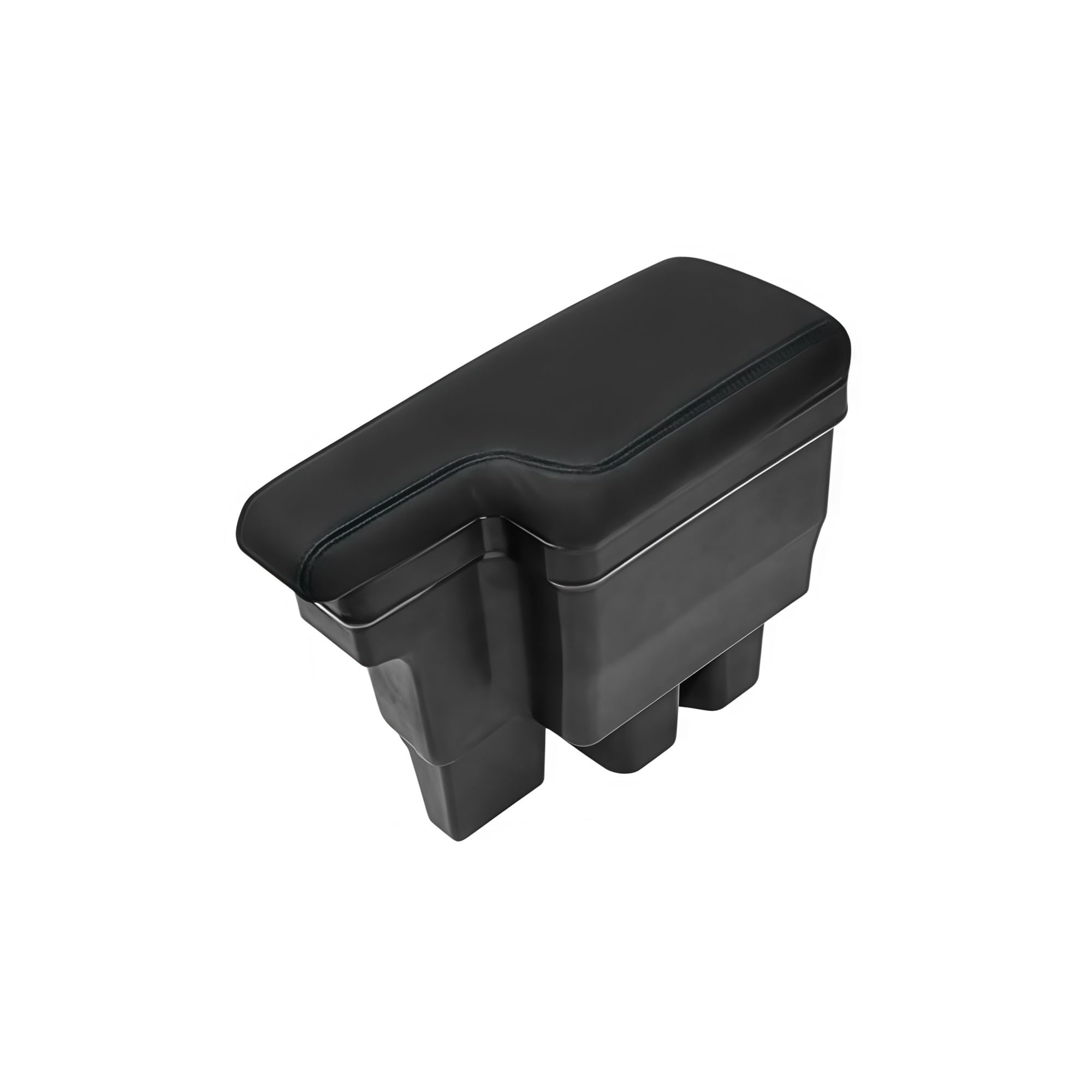 Aextroi Car Armrest Cushion For Suzuki for Jimny JB64 for Sierra JB74W 2019-2020 Car Center Armrest Box Storage Retrofit Parts(Black Armrest Box)