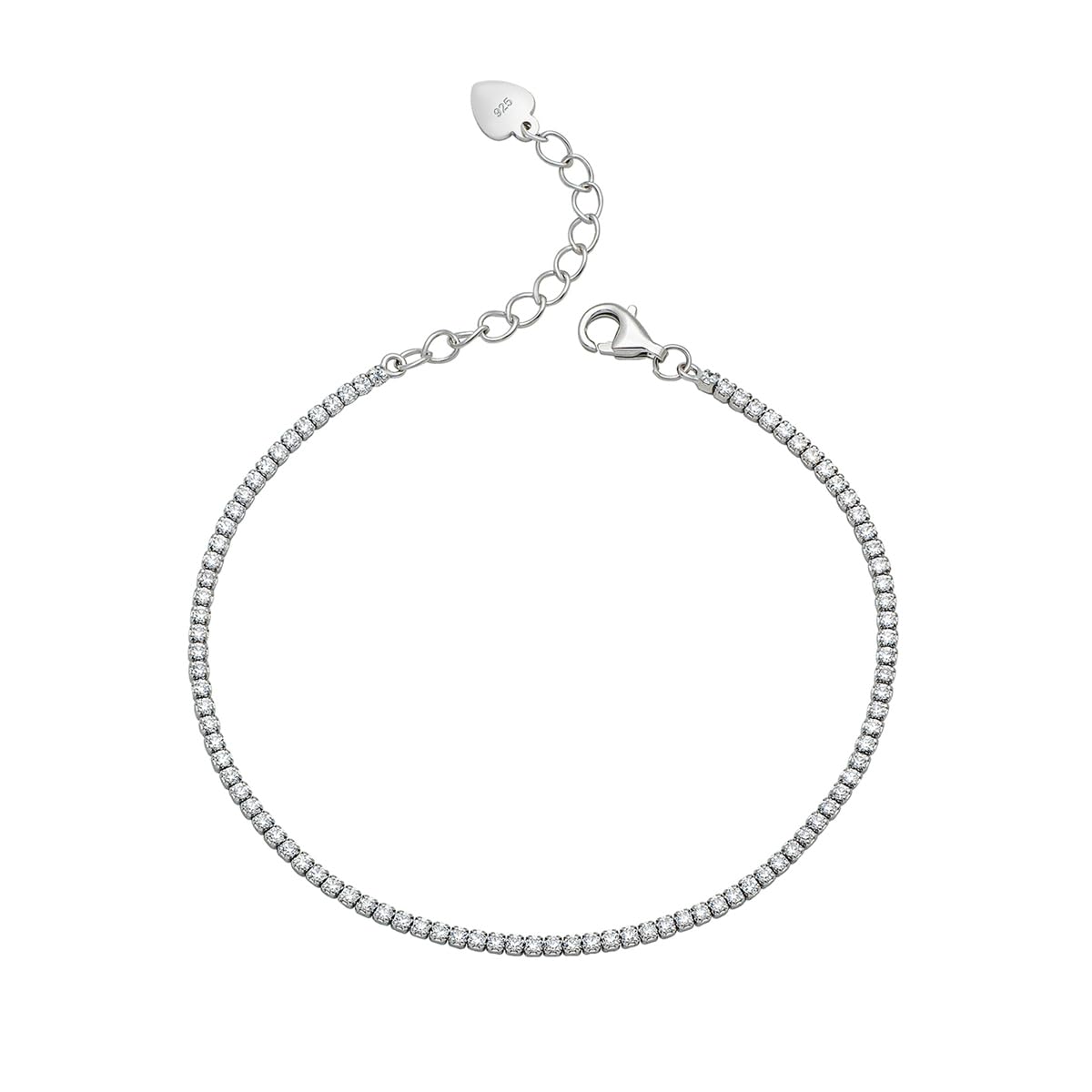 Silberry 925 Sterling Silver Mini Tennis Bracelet for Women - Review, Price and Buying Guide