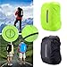 Waterproof Backpack Rain Cover Reflective Waterproof Backpack Rain Cover Outdoor Sport Night Cycling Safety Light Rain Cover Case Bag Camping Hiking 10-70L for Hiking，Camping(Green M)