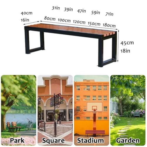 Banc de jardin anti-rouille pour résoudre le problème du mobilier extérieur abîmé - 2