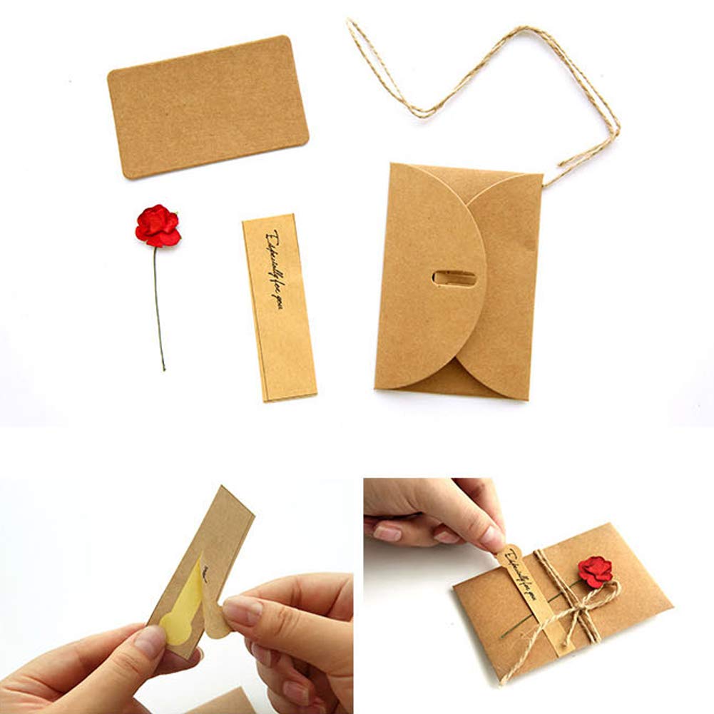 Tarjetas de agradecimiento AECIH para todas las ocasiones, tarjetas de felicitación de flores, colección de tarjetas de cumpleaños, invitación, sobres
