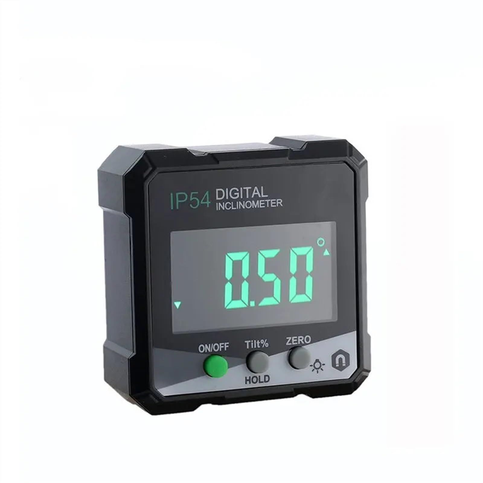Misurazione di precisione della scatola di inclinazione del display digitale con misuratore di angolo inclinometro del goniometro magnetico retroilluminato 1 pezzo