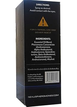 Nexus Pheromones - Pheromones كولونيا للرجال
