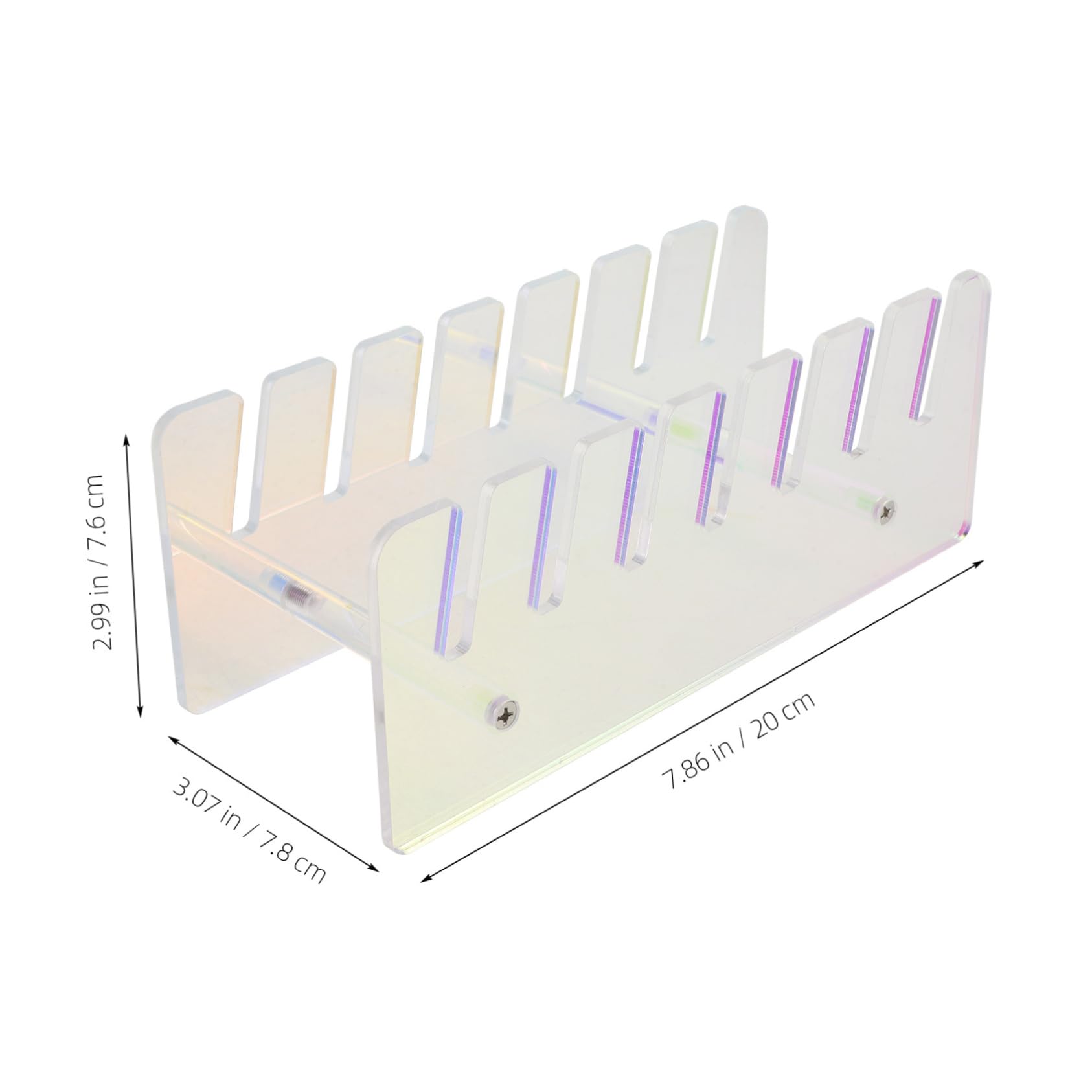 Wakauto Acrylic Hat Stand for Display Baseball Cap Hat Rack Sturdy and Stable Widely Used for Home Store and