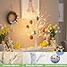 Easter Decorations, EAMBRITE Easter Tree with 10pcs Eggs Ornaments, Lighted White Birch Tree with Timer Battery Powered, Twig Tree Table Centerpiece Spring Decorations for Home Kids (2FT/24 LED)