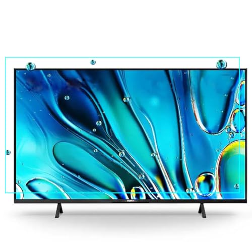 Protector De Pantalla Para 55' TV Que Bloquea La Luz Azul, Película Mate Antirreflejos Y Filtro Antirreflejos Para Tvs 4K, Película Resistente A Arañazos Y Al Polvo,55in 1221 * 689mm