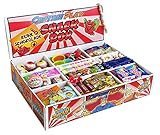 CAPTAIN PLAY Snack Box (ca. 39 x 10 x 9cm), von Hand gepackt, sofort einsatzbereit, perfekte Süßigkeiten Großpackungen - Lieferung in hochwertiger und massiver Versandbox mit praktischer Öffnung