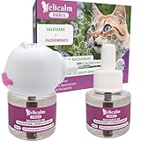 FELICALM Diffuseur Chat Valériane + Phéromones sans Odeur- Double Action...