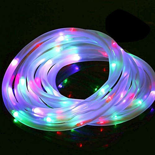 Rope Light Led Color Changing, Solar Powered Outdoor Waterproof 10M