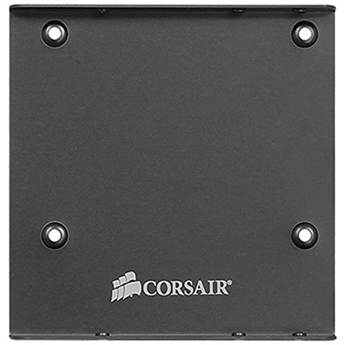 Kit de suporte de montagem Corsair SSD 6,35 cm a 8,89 cm Drive Bay (Cssd-Brkt1), preto