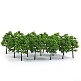 Dimensioni perfette per i dettagli: in piedi a circa 7 cm di altezza, questi alberi sono dimensionati proprio per aggiungere profondità e dimensione al layout del modello senza sopraffare altri elementi. La loro altezza proporzionata funziona magnificamente con i modelli in scala HO standard, creando una scena paesaggistica equilibrata e visivamente accattivante.