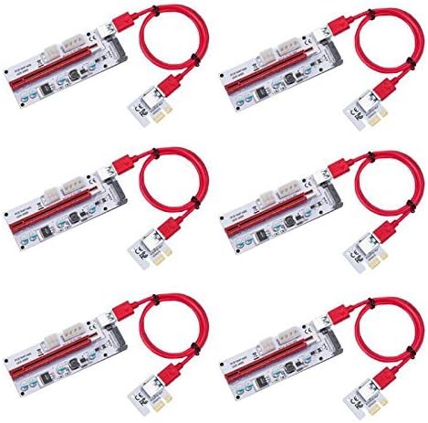 CosyOnic M.2 Key M NGFF to PCI-E 4X Adapter Card, 4 PIN Power Cable (2 Pack)