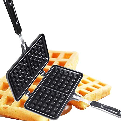 COTBY Padella per frittata a Doppia Faccia con Rivestimento Antiaderente Padella per frittelle per Pancake fritti Utensili da Cucina per la casa Stoviglie in Alluminio Accessori per la Cottura Stampo