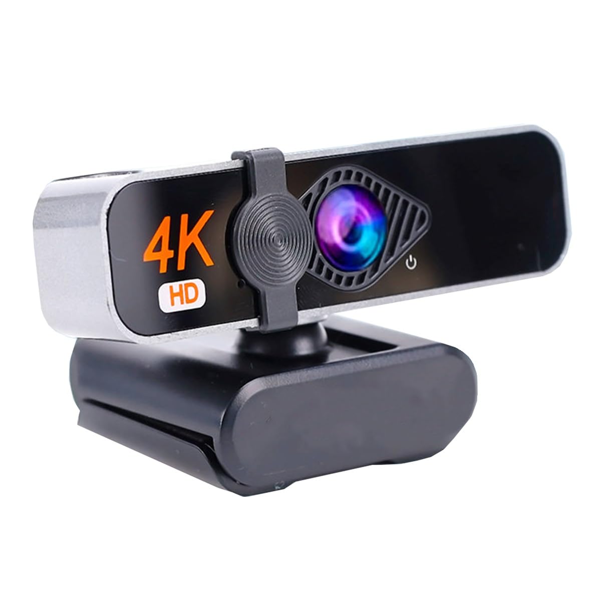 GIZNXBA 4K Webcam with Microphone, 120° Wide-Angle Lens, Privacy Cover, Autofocus, Auto Light Correction, Smart Auto Beauty, USB Webcam Plug and Play for Laptop, PC, Desktop-image-18
