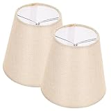 Abat-jour tambour en tissu - abat-jour peuvent créer une décorative, naturelle et chaleureuse pièce, support d'abat-jour