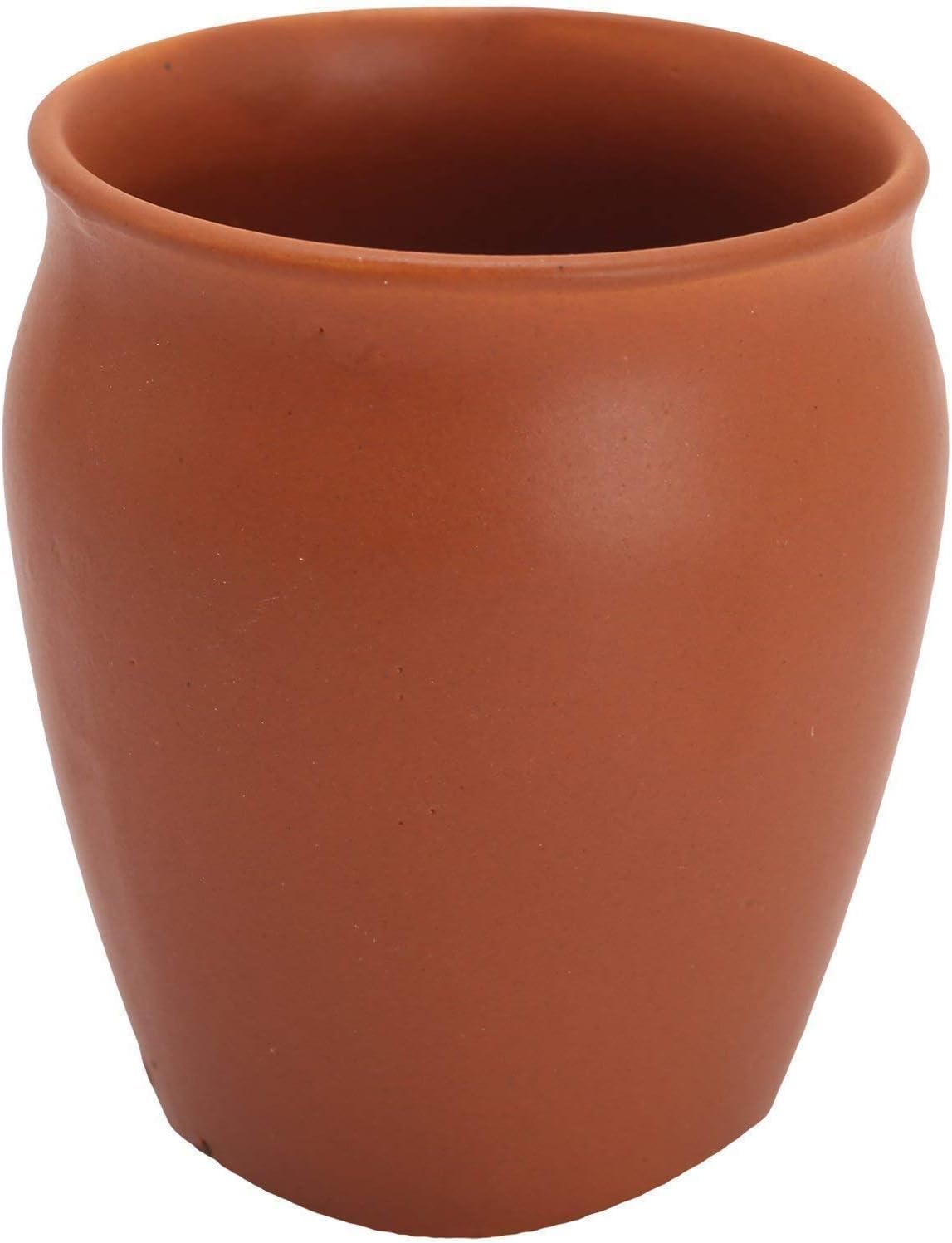 Kullad Cup Clay Kullad Terracotta/Tea Kulhad Coffee Mugs - 6 Pieces Brown 200ml (Clay Kullad Set of 6), Medium, Brown