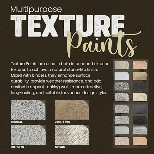 Image of The Decor Co. Marble Texture Wall & Floor Paint with 3D Designer Stone and Granite Luxury Finish Washable Water Resistant Acrylic Emulsion for Interior Exterior Home Decor DIY (1Pc, 10kg, Beige)