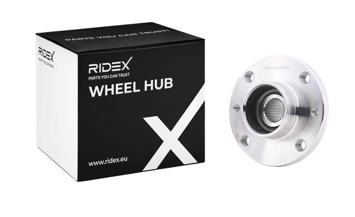 RIDEX 653W0035 Moyeu de roue des deux côtés de l'Avant Compatible avec RENAULT Clio III 3/5 portes BR0/1, CR0/1