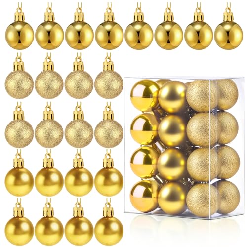 Mini Gold Ornaments Set