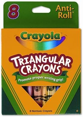 Triangular Crayons (8/Box) [Set of 3]