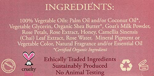 Nubian Heritage/Sundial Creations Goat's Milk And Chai Soap, 6 Count #TOP4