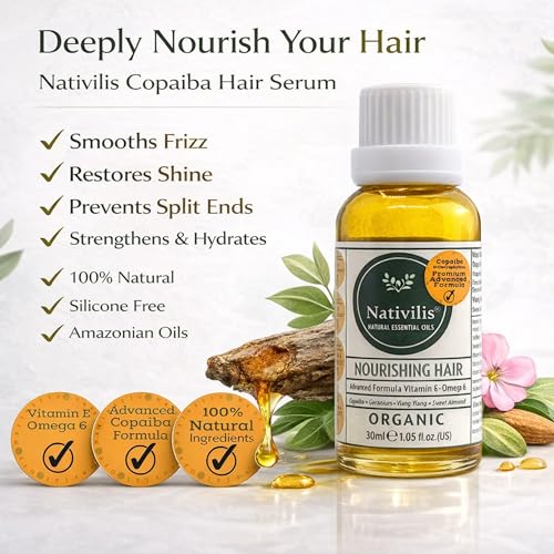 Sérum COPAIBA β-caryophyllène Nativilis | Élixir BIO lissage et réparation