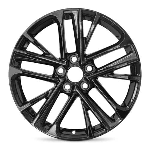 For 2024-2026 Toyota Camry 18 Inch Painted Gloss Black Alloy Rim - OEM Direct Replacement - Road Ready Car Wheel