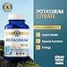 Vykee Nutrition Potassium Citrate Capsules - Supplements for Electrolyte Balance, Muscle & Heart Health - Vegan, Non-GMO, Gluten Free - 500 mg, 120 Count