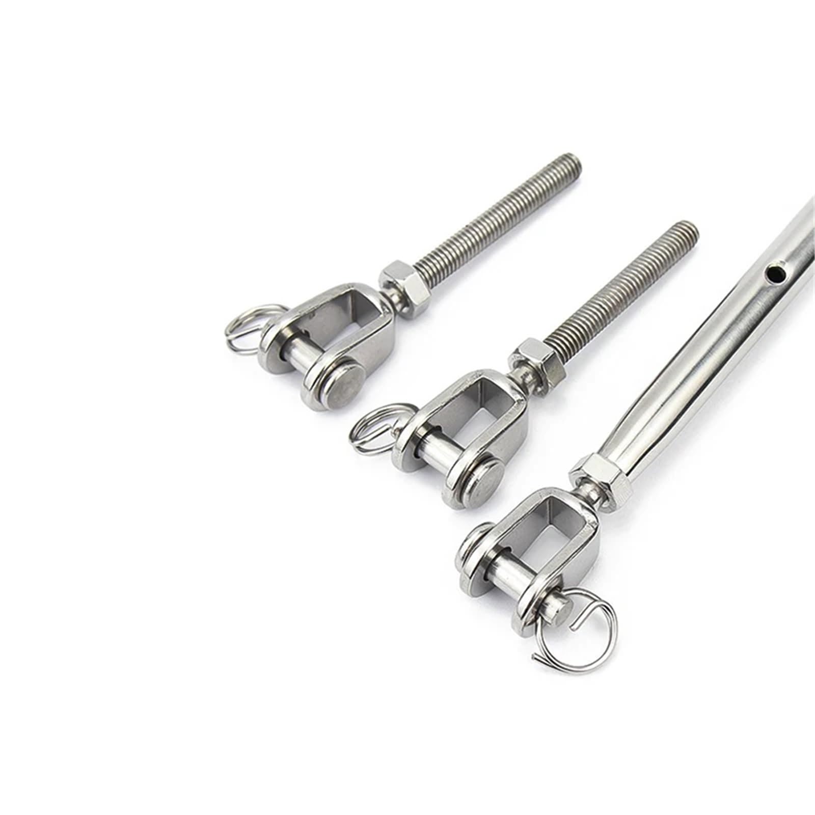 4 Uds M5-M10 mandíbula de cuerpo cerrado/tensor tornillo cesta flores for cuerda Cable tensor para Cuerda(M10)