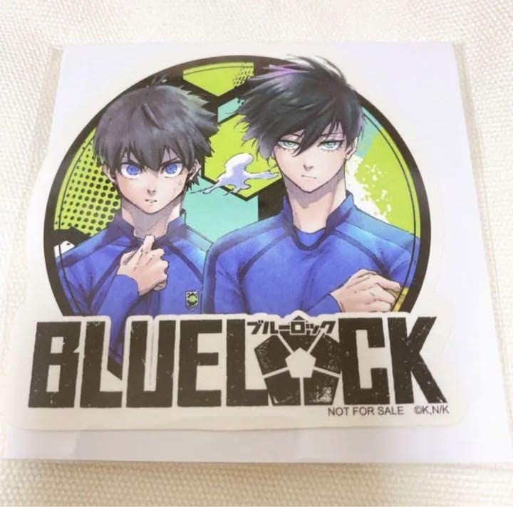 Amazon.co.jp: ブルーロック くじメイト 特典 ステッカー 糸師凛 潔世