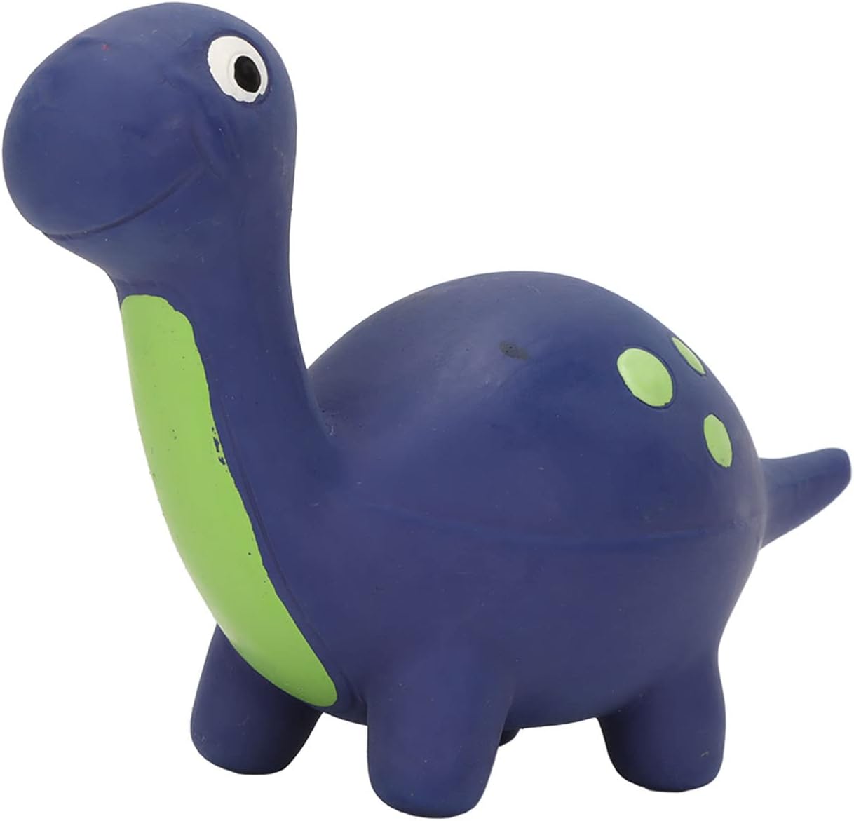 Dinosaur Dog Toy, Dots Latex Dog Chew Toys Squeaky Dog Toys Dog Toys for Small Dogs Cute Cartoon Relieve Anxiety Interactive Squeaky Animal Dog Toy for Small Medium Large Dog