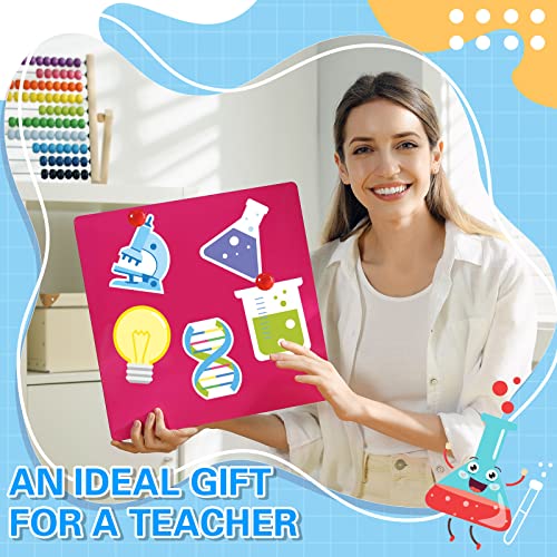Geyee 18 Pads Funny Science Sticky Notes Cute Chemistry Note Pad Essentials Teacher Student Gifts Stationary Sticky Notepad Self Stick Memo Novelty Laboratory Notes Back to School Supplies