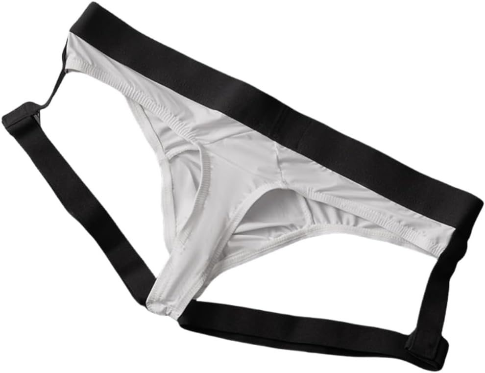Jock Straps For Men Thong Underwear Male Sexy Lingerie Ice Silk Outfits Funny Brief For Play - Image 6