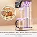 Ice Cream Maker Machine 12-in-1, Full Automatic Stainless Steel Homemade Ice Cream Maker for Sorbet, Milkshake, Frozen Yogurt & More, Easy to Clean Ice Cream Machine, (3) Family-Sized Tritan Tubs