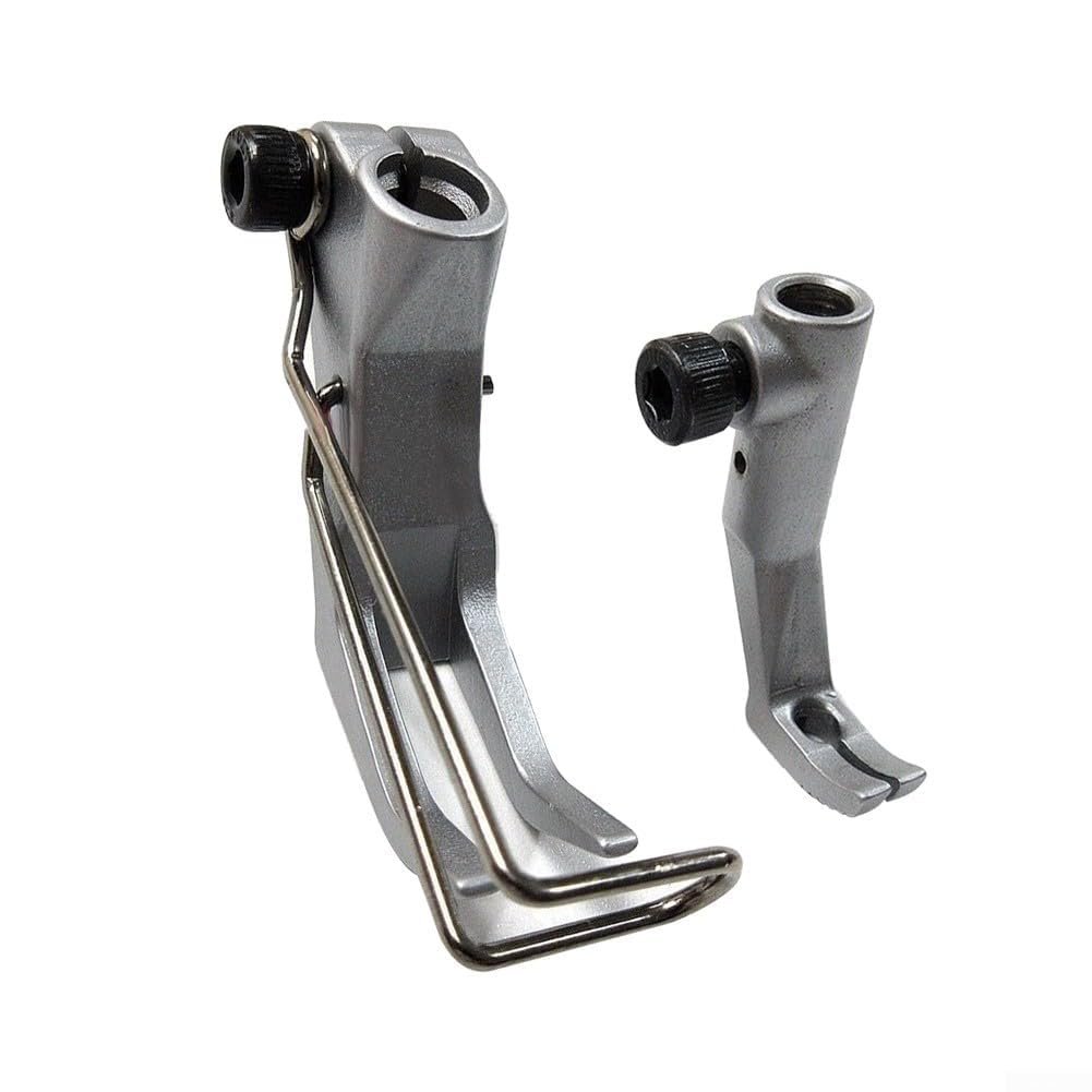 Hochleistungs-Nähfuß-Set für Durkopp Adler Nähmaschinen inkl, 5 x 8 mm schmaler Fuß für 367, 467, 767, 867, 1767 Modelle, Eisen