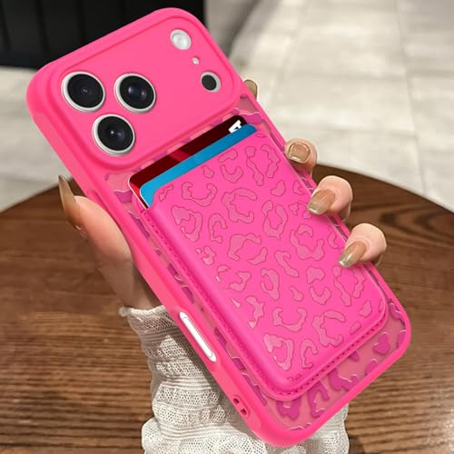 Coque antichoc iPhone 17 Pro rose Magsafe pour protéger vos cartes - 7
