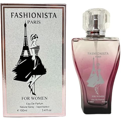 Tokuyo Women Perfume Fashionista Paris for Women Eau de Parfum Natural Spray Elegant Scent Fragrance for all Skin Types 3.3 Fluid Ounce Cover