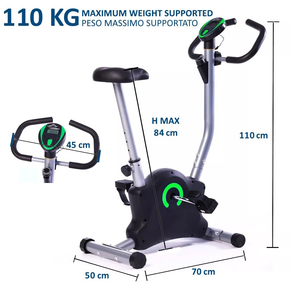 Rower treningowy Rower treningowy z wyświetlaczem LCD Regulowany opór Siłownia Rower z wygodnym siedziskiem Profesjonalny komfort