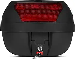 Baú Para Moto 28 Litros | Inclui Suporte E Kit De FixaçãO | Base Universal