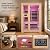 Homsido 2-Person Low EMF Far Infrared Sauna for Home,Canadian Hemlock Wood with 7-Color Therapy,Bluetooth Speakers,Chromotherapy Lights,1850W Heater,Tempered Glass Door&LCD Control Panel