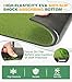 KBBAM Premium Dual-Turf 5x4ft Golf Mat: Upgraded Golf Hitting Mat, Alignment & Angle of Approach Aid, Indoor/Outdoor Practice, Green