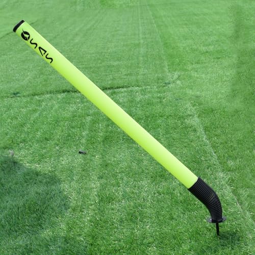 Image of SAS SPORTS PRO Plastic Cricket Target Stump | Mini Spring Target Cricket Stump for Bowling Practices | Cricket Practice Wicket | Spring Stumps for Cricket (Fluro Green)