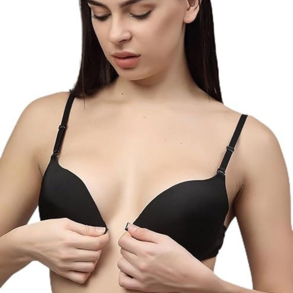 brachy Women's Poly Cotton Padded Wired Push-Up Bra-picture-28