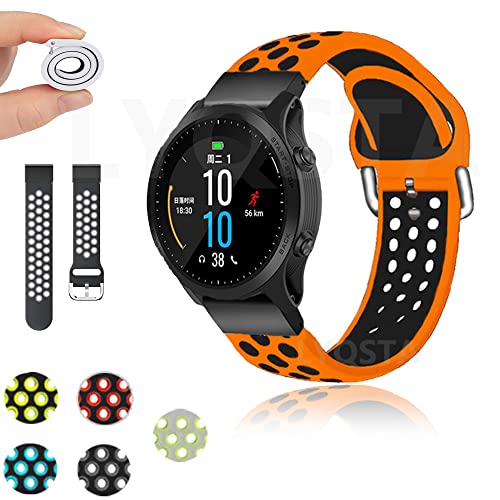 Correa de silicona de 26 mm para Garmin Fenix 5X resistente y de tacto suave 2