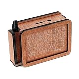 Hucha de madera con diferentes números y cantidad total impresa. A medida que realiza cada inversión, puede marcar la alcancía con un bolígrafo para que sus objetivos y progresos sean más claros.