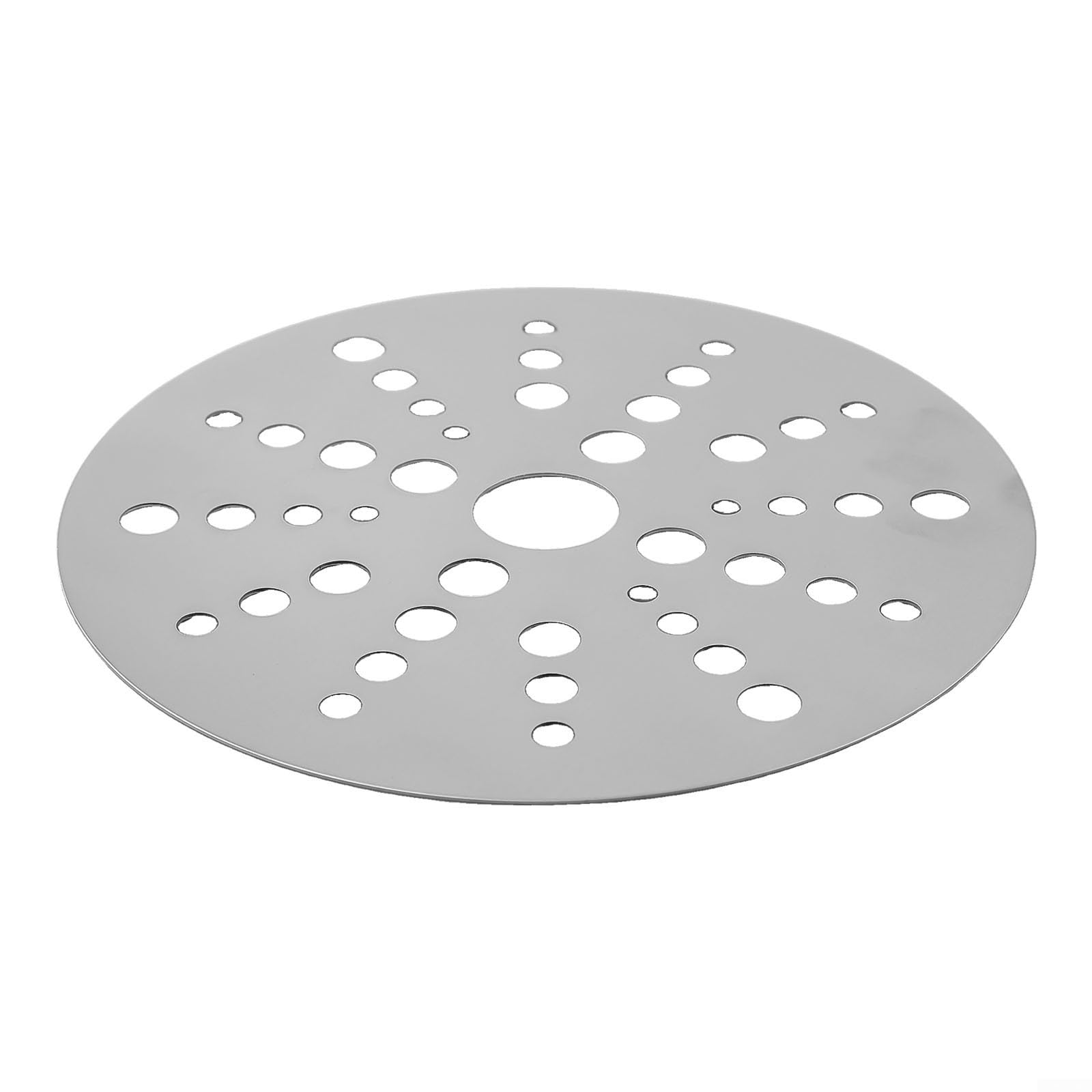 Placa adaptadora difusora de calor de acero inoxidable para uso en cocinas de inducción con ollas de vidrio y otros utensilios de cocina no magnéticos para una transferencia de calor uniforme (19,8 cm — view 2