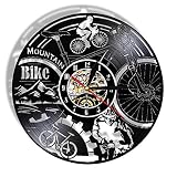 1.Reloj de pared creativo adecuado, movimiento silencioso, núcleo mudo que no te molestará en el sueño.