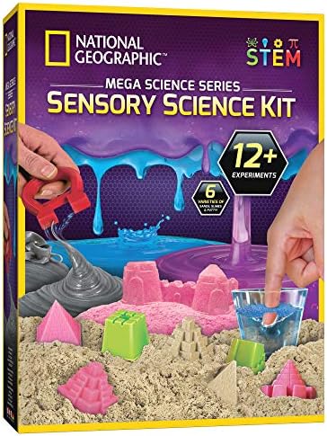 National Geographic Sensory Science Kit - Mega Science Kit, Inclu...